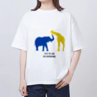 BONABENTOのNO WAR IN UKRAINE Oversized T-Shirt