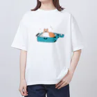 はるさめのごきげんコーギー オーバーサイズTシャツ