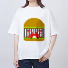 なめこの囚われた蟹 オーバーサイズTシャツ