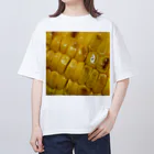 あゆのしおやきの焼きとうもろこし オーバーサイズTシャツ