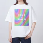 万物売り太郎のゆめかわ酒と和解せよ オーバーサイズTシャツ