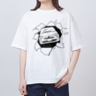 pandaticsのとびだすくるま！500！ Oversized T-Shirt