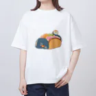 さばかん工房。のさくらずんだ オーバーサイズTシャツ