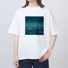 nao_pan_coffeeの冬の海 Oversized T-Shirt
