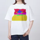 Shuszloのねこ。 オーバーサイズTシャツ