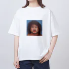 タフ4まんちゃん𝒐𝒇𝒇𝒊𝒄𝒊𝒂𝒍 𝒔𝒉𝒐𝒑のまんさんといっしょ オーバーサイズTシャツ