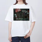 烏龍店の中央線高架下集合 Oversized T-Shirt