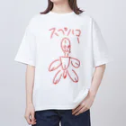 TASのスペルマー オーバーサイズTシャツ