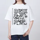 歌川シキのロックンポップ オーバーサイズTシャツ