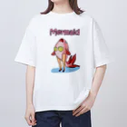 ウッチー組のマーメイド金魚・恍惚 Oversized T-Shirt