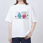 kocoon（コクーン）の海の友達（イカとタコ） オーバーサイズTシャツ