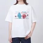 kocoon（コクーン）の海の友達（イカとタコ） Oversized T-Shirt