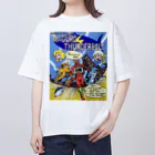 ニンジャスレイヤー公式/ダイハードテイルズのMAGURO THUNDERBOLT v1 Oversized T-Shirt