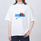 tairaiのホースリール Oversized T-Shirt