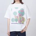 sirokuroのクリームソーダ（Tシャツ） オーバーサイズTシャツ