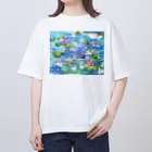 little MAKES.のモネドット オーバーサイズTシャツ