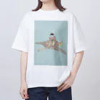 keeeeeep smilingの空活 Oversized T-Shirt