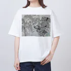 エド・ワード【江戸鉾の愛殿原】。の双龍 Oversized T-Shirt