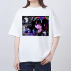 未頼まいごのドット絵さぶかる オーバーサイズTシャツ