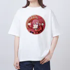 個人Vtuberテンタクル七海ショップSUZURI支店のまんまるテンタクル七海 オーバーサイズTシャツ