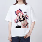 ✟sorairomiran✟のめんへらサキュバスちゃん オーバーサイズTシャツ