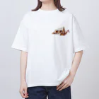 かーねるふぁみりー工房のNICE PEG DOWN Oversized T-Shirt