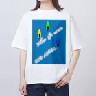 おっくんのふざけた服屋さんのボートレース　大穴 Oversized T-Shirt