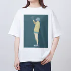 YU_SHOPのエモい女の子Tシャツ オーバーサイズTシャツ