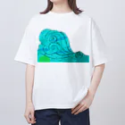 SUNRISE SOUNDのビッグウェーブ オーバーサイズTシャツ