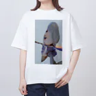 ふゆのあと[春]の梟の歌 オーバーサイズTシャツ