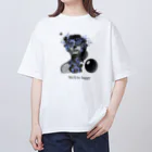 海水-umimiz-のWe'll be happy Oversized T-Shirt