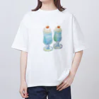 sakamouthのクリームソーダ オーバーサイズTシャツ