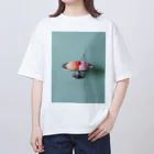 Kensuke Hosoyaのアイスクリームダブル Oversized T-Shirt