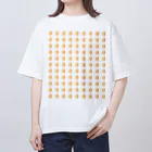 うさぎちゃんアイランドの柿ピー オーバーサイズTシャツ
