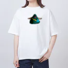 yoyoyoの山の形くん オーバーサイズTシャツ