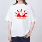 あさぎの眠すぎにわとり オーバーサイズTシャツ