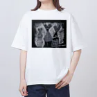 buchinecoのLOVE humanoid オーバーサイズTシャツ