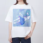 るぅちゃんのクラゲ姫 オーバーサイズTシャツ