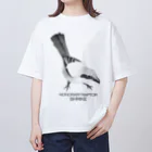 さくぺろの名誉猛禽 オーバーサイズTシャツ