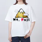 レアレアコクアのいいことありそう! 金運シリーズ　(富士山　Mt.Fuji) オーバーサイズTシャツ