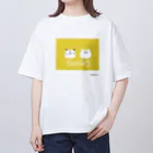 8くまさん。のおみせ。のSHIRO オーバーサイズTシャツ