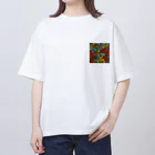 小夜子のオリジナルイラストTシャツ オーバーサイズTシャツ