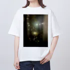 海の武士(かいすぃー)マーケットのあなたを照らすシャツ"Light Up" Oversized T-Shirt