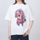 夜店のセーラー服ゾンビちゃん Oversized T-Shirt