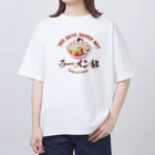 chicodeza by suzuriのラーメン好きに オーバーサイズTシャツ