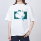 osakanaの水鉄砲 オーバーサイズTシャツ