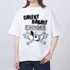 CHEEKY RABBITのサツマニアン01_CheekyRabbit_爆音炸裂 Oversized T-Shirt