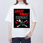 CHEEKY RABBITのサツマニアン02_CheekyRabbit_爆音炸裂 Oversized T-Shirt