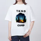 木曜日のパオんの透明tkno オーバーサイズTシャツ