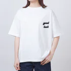 @workout_widaiboの『ワンハンドロー』バックプリント Oversized T-Shirt